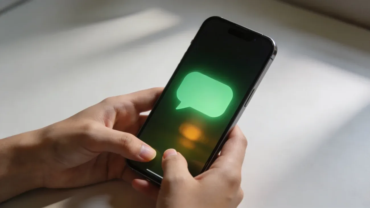 WhatsApp chat showing an active Live Location share with a green countdown timer